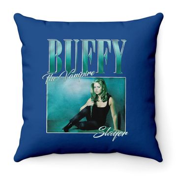 Discover Buffy The Vampire Slayer Buffy Summers Throw Pillow