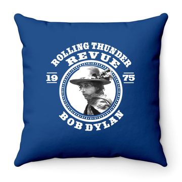 Discover Bob Dylan Revue Throw Pillow