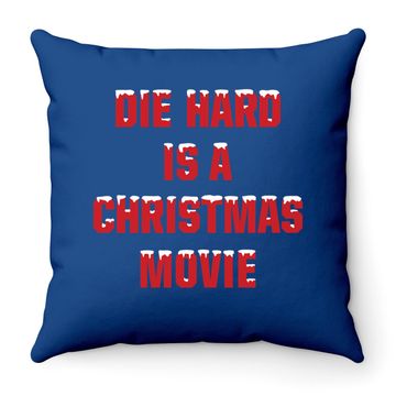 Discover Die Hard Christmas Throw Pillow