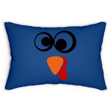 Discover Cute Turkey Fall Thanksgiving Lumbar Pillow