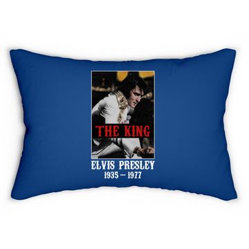 Discover The King Elvis Presley Lumbar Pillow