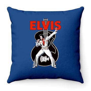 Discover The Elvis Presley Experience Throw Pillow