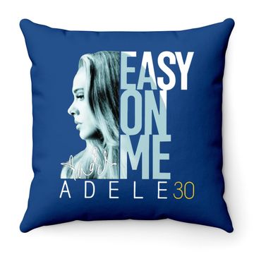 Discover Easy On Me Adele 30 Signature Throw Pillow