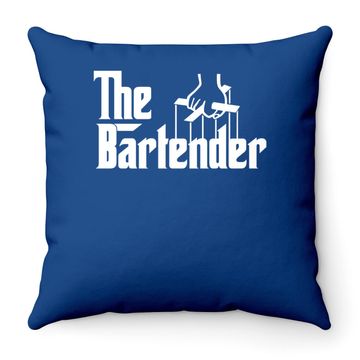 Discover The Bartender Throw Pillow