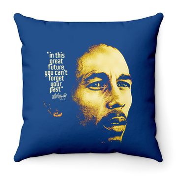 Discover Bob Marley No Woman No Cry Throw Pillow