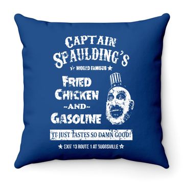 Discover Captain Spaulding Throw Pillow