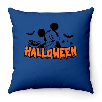 Discover Disney Halloween Throw Pillow