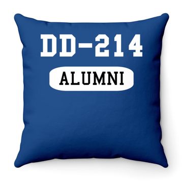 Discover Military Veteran Dd-214 Alumni Throw Pillow