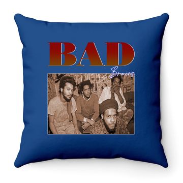 Discover Bad Brains Music Band Throw Pillow