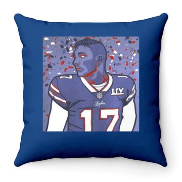 Discover Josh Allen Throw Pillow