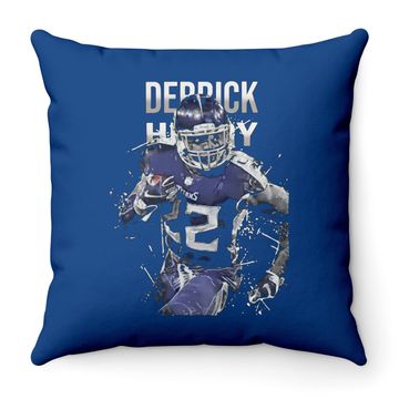 Discover Derrick Henry Tennesese Titan Throw Pillow
