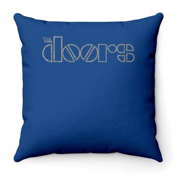 Discover The Doors Band Throw Pillow