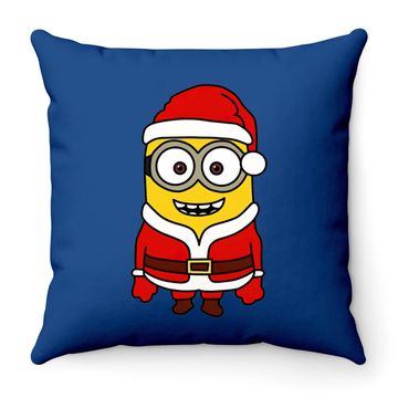 Discover Santa Minion Classic Throw Pillow