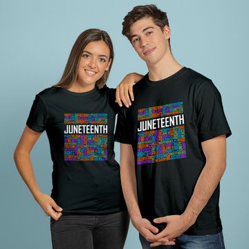 Discover Juneteenth Words Black History Afro American African Freedom T-Shirt