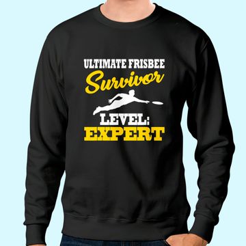 Discover Ultimate Frisbee Expert Gift Sweatshirt