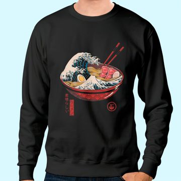 Discover Great Ramen Wave Sweatshirt