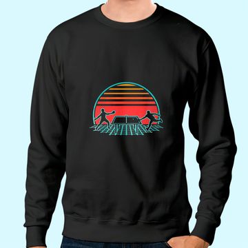 Discover Ping Pong Retro Vintage 80s Style Table Tennis Sweatshirt