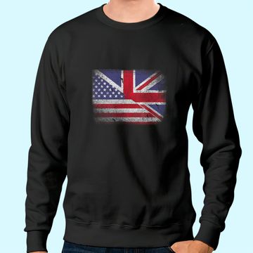 Discover British American Flag Great Britain Union Jack Sweatshirt.