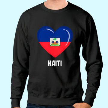 Discover Haiti Flag Sweatshirt