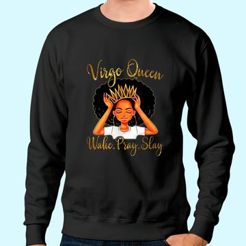 Discover Virgo Queens Are Born in August 23 Sweatshirt