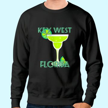 Discover Key West Florida Margarita Cocktail with Lime Premium Sweatshirt