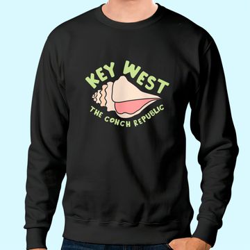 Discover Key West Conch Florida Keys Gift Seceded Conch Sweatshirt