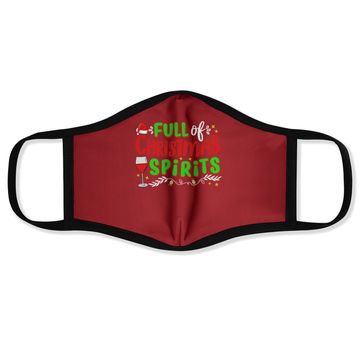 Discover Full Of Christmas Spirits Christmas Time Face Masks