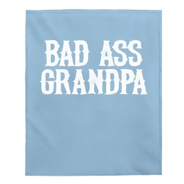 Discover Baby Blanket Bad Ass Grandpa
