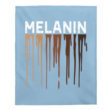 Discover Drippin Melanin Baby Blanket For Pride Baby Blanket