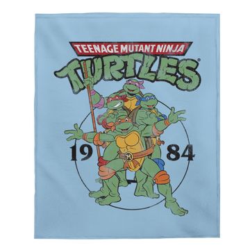 Discover Teenage Mutant Ninja Turtles Classic Circle 1984 Baby Blanket-baby Blanket
