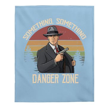 Discover Acher Sitcom Sterling Archer Something Something Danger Zone Circle  baby Blanket
