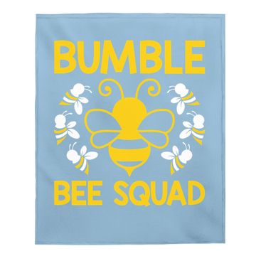 Discover Bumble Bee Squad Team Group Family & Friends Baby Blanket