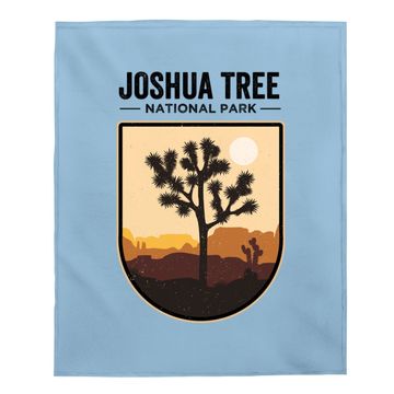Discover Joshua Tree Baby Blanket Vintage Joshua Tree National Park Baby Blanket