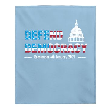 Discover Defend Us Democracy Us Capitol Stop The Coup Impeach Loser Baby Blanket