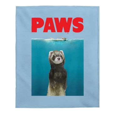 Discover Paws Ferret Baby Blanket