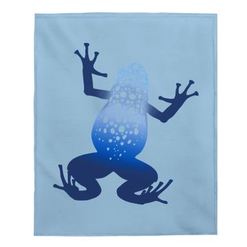 Discover Poison Dart Frog Baby Blanket