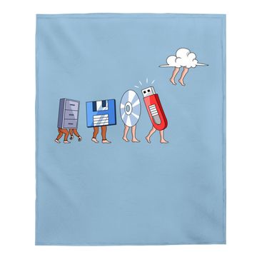 Discover Geek Programmer Nerd Developer Computer Engineering Baby Blanket