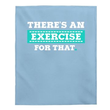 Discover Physical Therapy Pt Exercise Therapist Baby Blanket