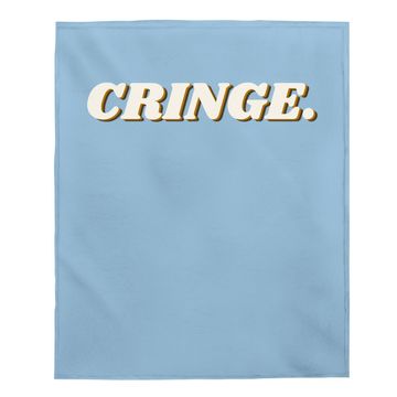 Discover Awesome I Am Cringe Baby Blanket