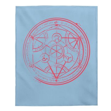 Discover Fullmetal Alchemist Transmutation Circle Baby Blanket