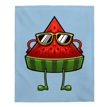 Discover Watermelon Summer Baby Blanket