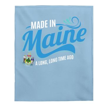 Discover Made In Maine Baby Blanket