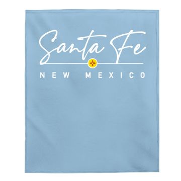 Discover Santa Fe, New Mexico Baby Blanket