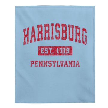 Discover Harrisburg Pennsylvania Baby Blanket