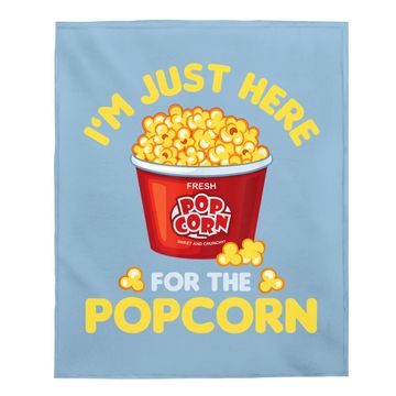 Discover Popcorn Vintage Funny Baby Blanket