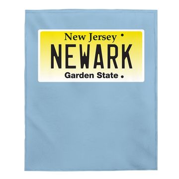 Discover Newark New Jersey Baby Blanket