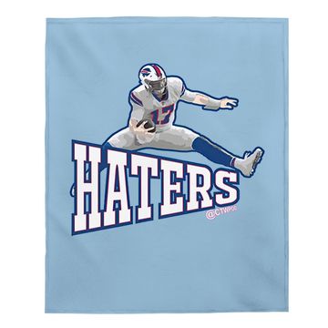 Discover Josh Allen Jumping Over The Haters Baby Blanket