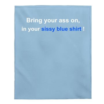 Discover Sissy Blue Baby Blanket