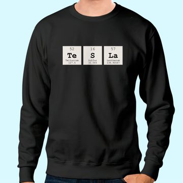 Discover Periodic Table Tesla Sweatshirt