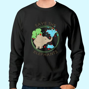 Discover Save the Elephants Sweatshirt
